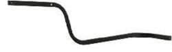 Show details for Rear black powder coated driver side support Picture of Rear black powder coated driver side support