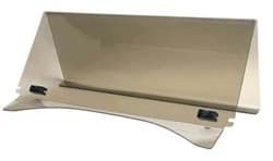 Show details for Fold down windscreen, Tinted, Acrylic, with Bolt Picture of Fold down windscreen, Tinted, Acrylic, with Bolt