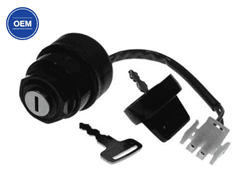 Show details for Key switch with wire harness Picture of Key switch with wire harness