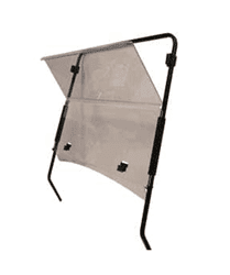 Show details for Fold down windscreen, tinted, with bolt, 1/4" acrylic Picture of Fold down windscreen, tinted, with bolt, 1/4" acrylic