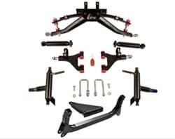 Picture of 4” GTW Double A-Arm Lift Kit for Yamaha G29/Drive & Drive2 with Solid/Fixed Rear Axle