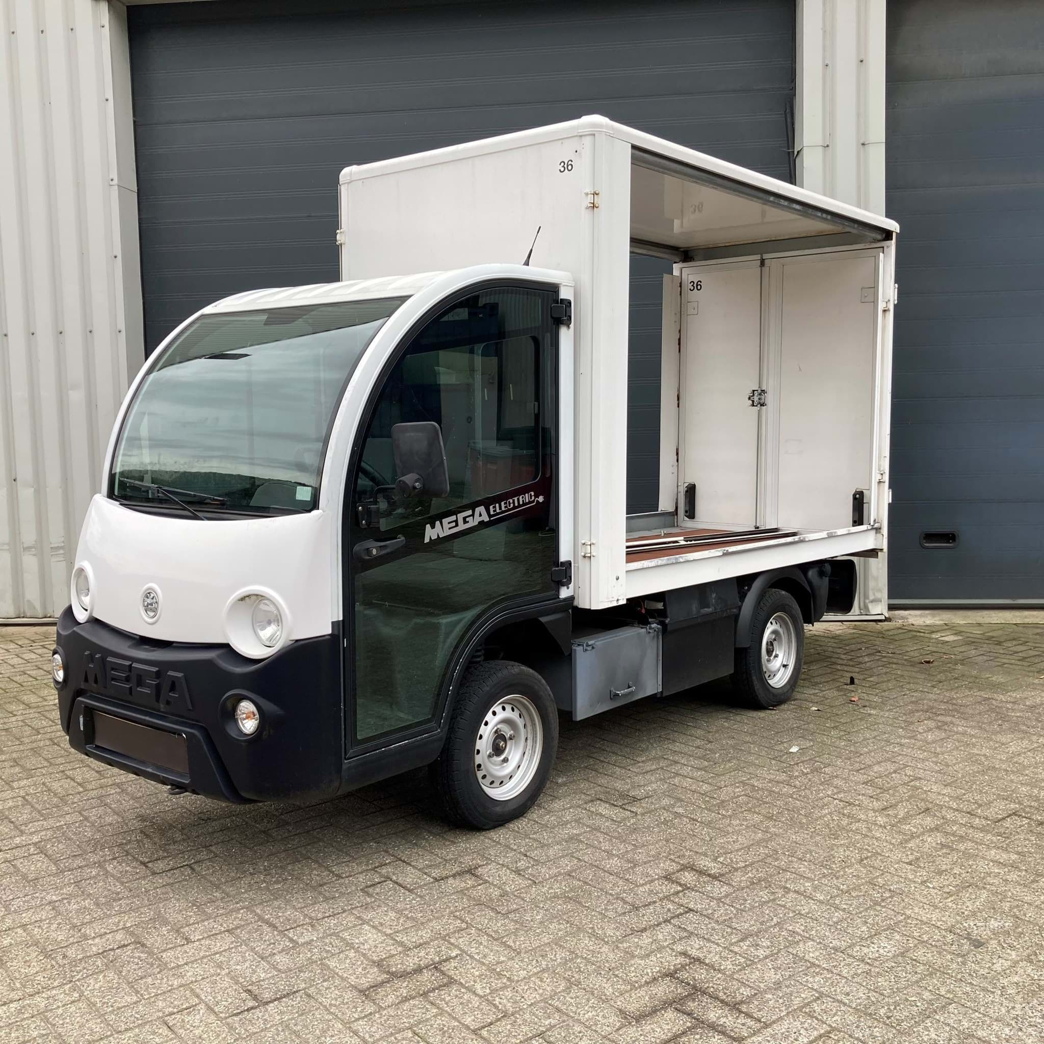 Picture of Trade - 2016 - Electric - Mega - EWorker - Closed cargo box - White- Road Legal