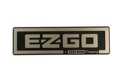Picture of Nameplate EZGO/Textron, gold