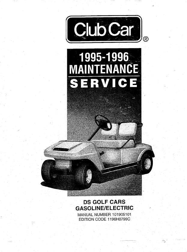 Picture of MANUAL, 95/96 DS MAINT.& SERV.