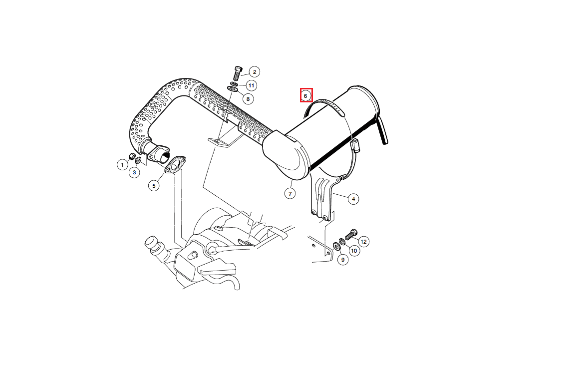 Picture of Clamp, Muffler