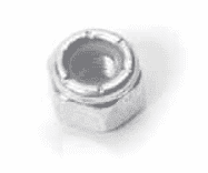 Picture of [OT] Locknut, 1/4-28 nylon insert