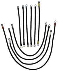 Picture of 4 gauge, 600-volt welding cable set